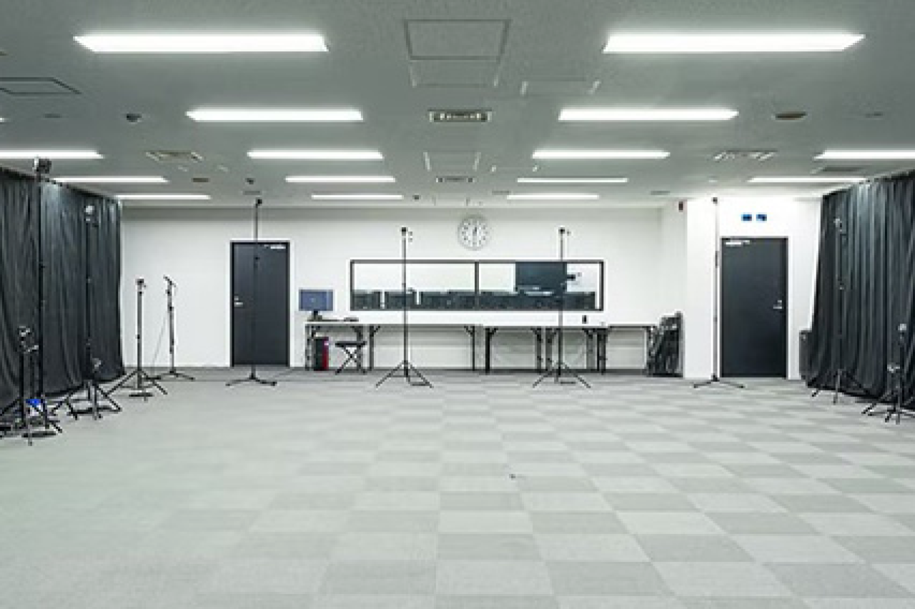 デジタルギアのモーションキャプチャスタジオ